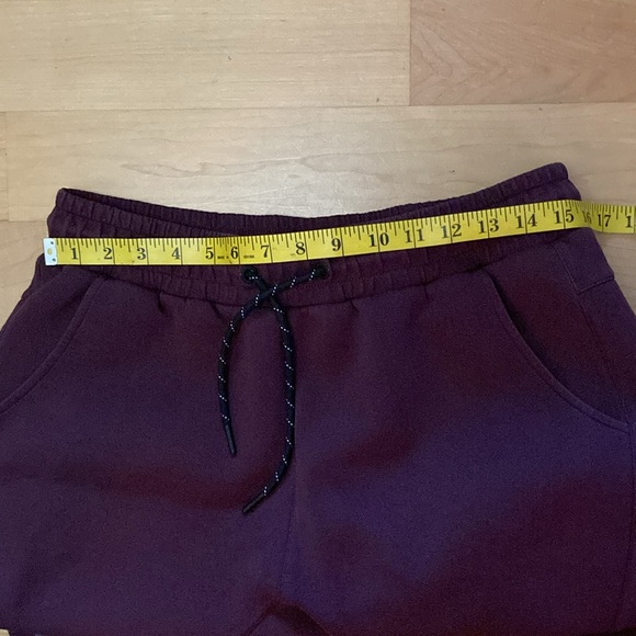 NWOT - ALPHALETE- Men’s Jogger Sport Sweatpants (L) - Merlot Colored - Picture 5 of 7